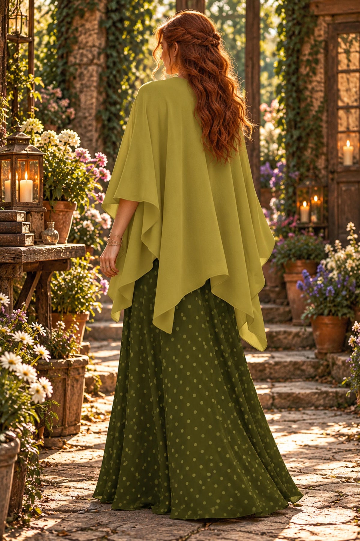 Practical Magic Inspired Garden Green Wardrobe