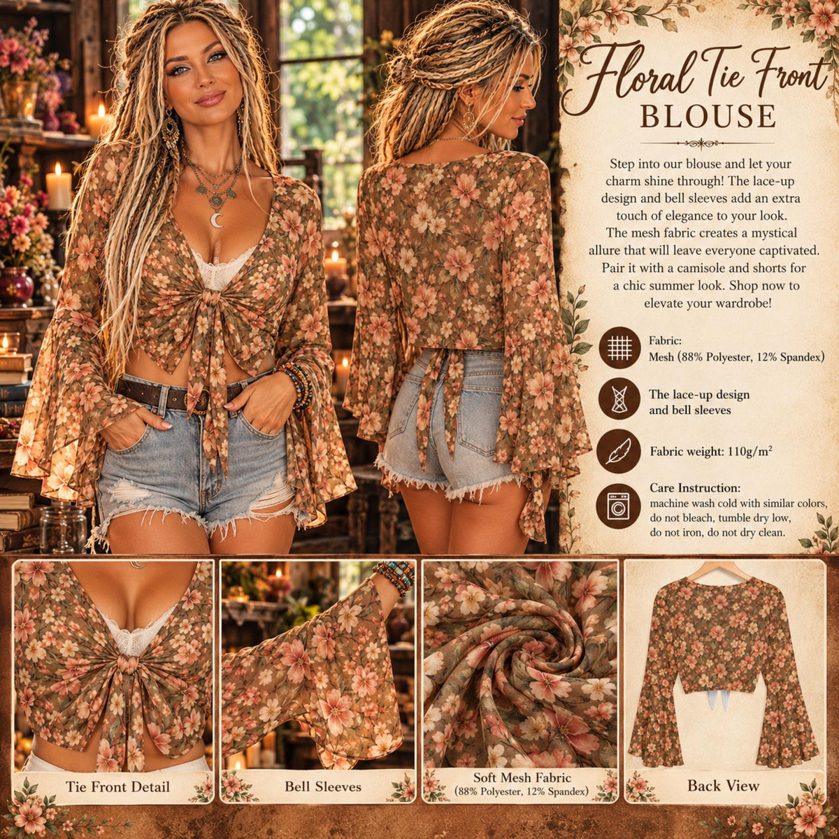Practical Magic Inspired Sheer Mesh Collection