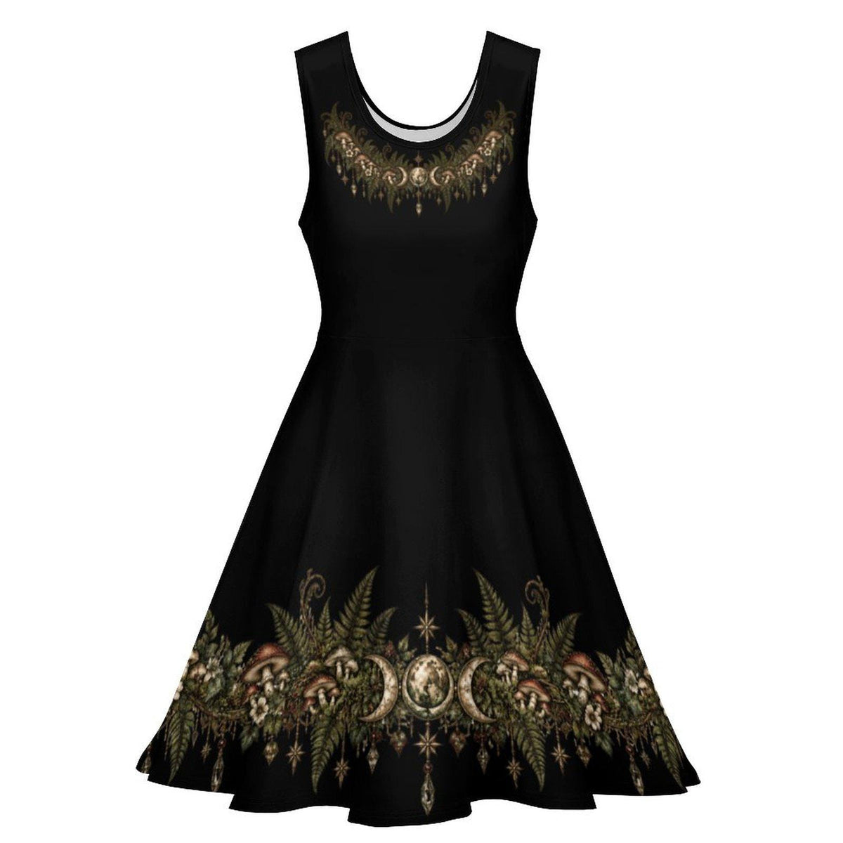 Woodland Mushroom and Moon Dress Collection