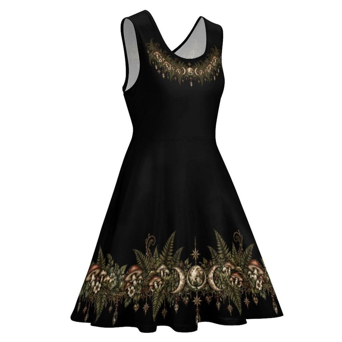 Woodland Mushroom and Moon Dress Collection
