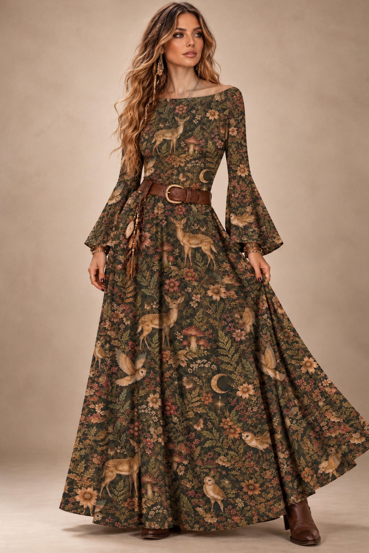 Enchanted Woodland Tops and Maxi Skirt