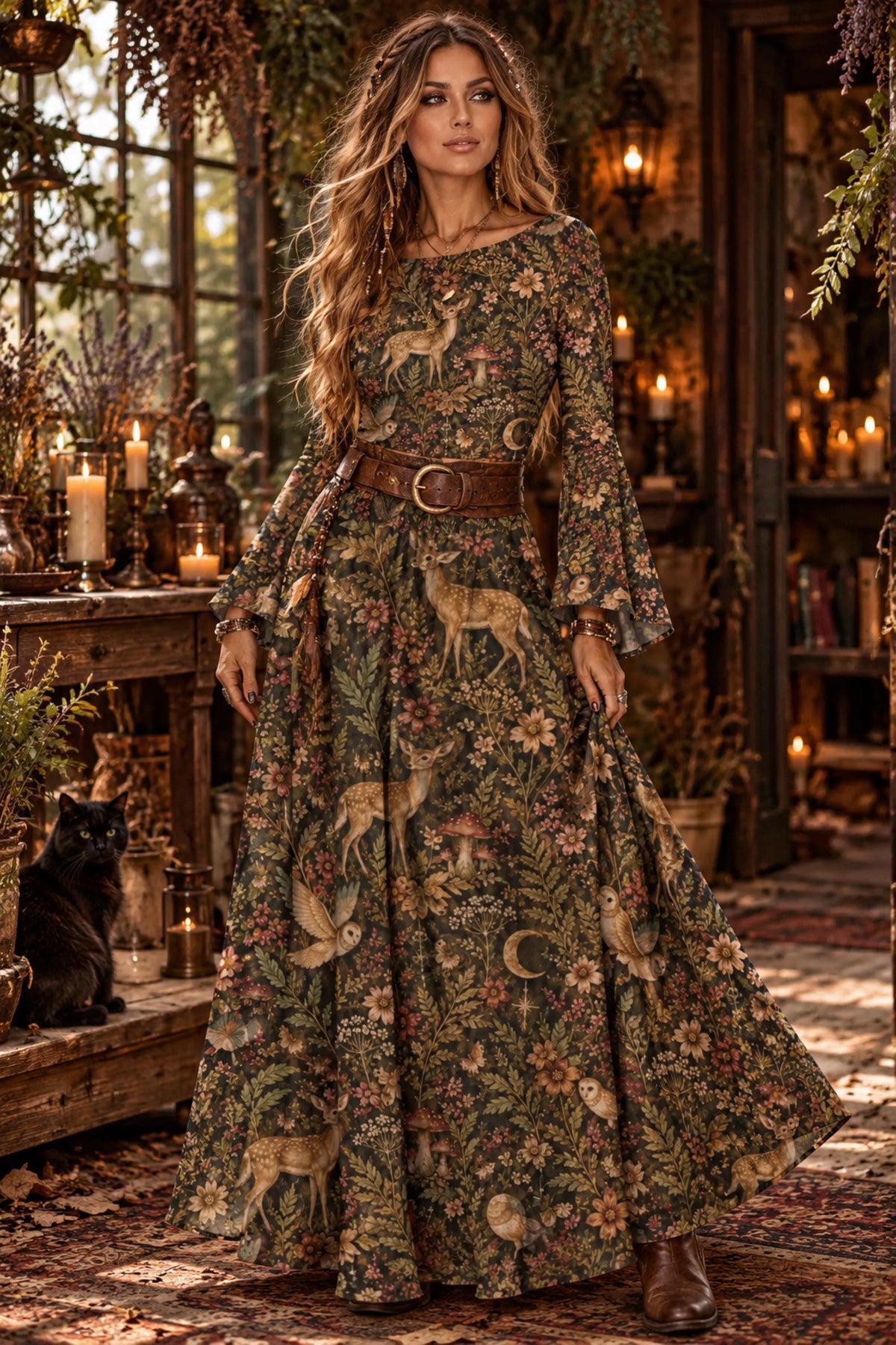 Enchanted Woodland Tops and Maxi Skirt